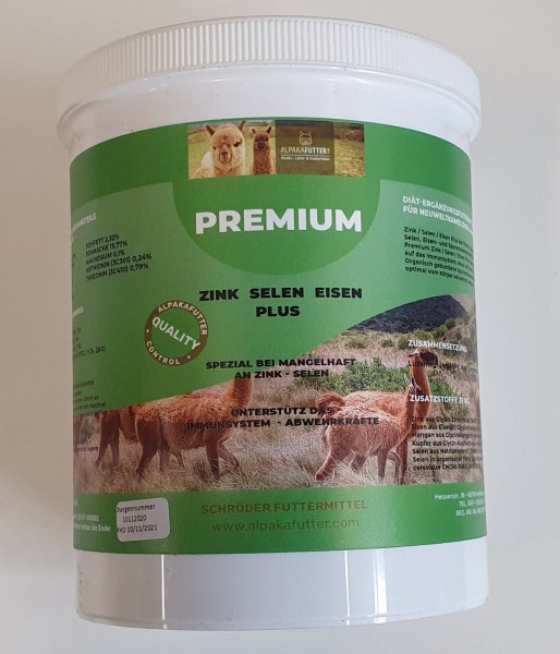 Premium Zink / Selen Plus für Alpakas und Lamas 10 kg