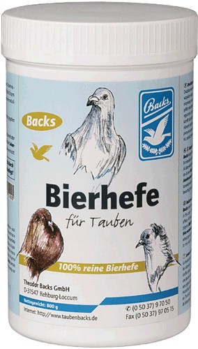 Backs Bierhefe (100% rein u. natürlich) 800g